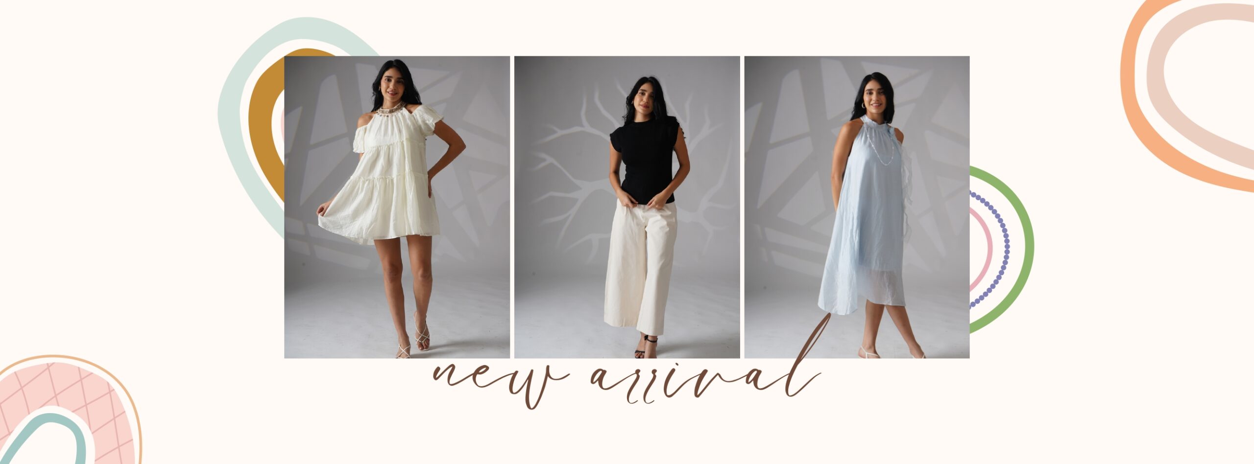 aesthetic new arrival fashion catalog facebook cover page 0001