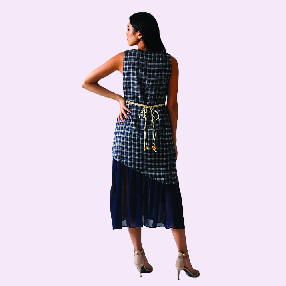 layered noir dress layered noir dress