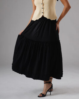 timeless tiered skirt